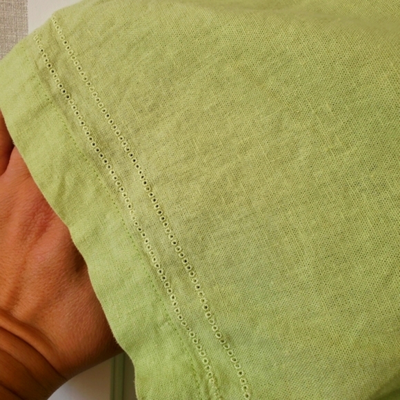 Jane Ashley Embroidered Button Up Blouse - Picture 7 of 13